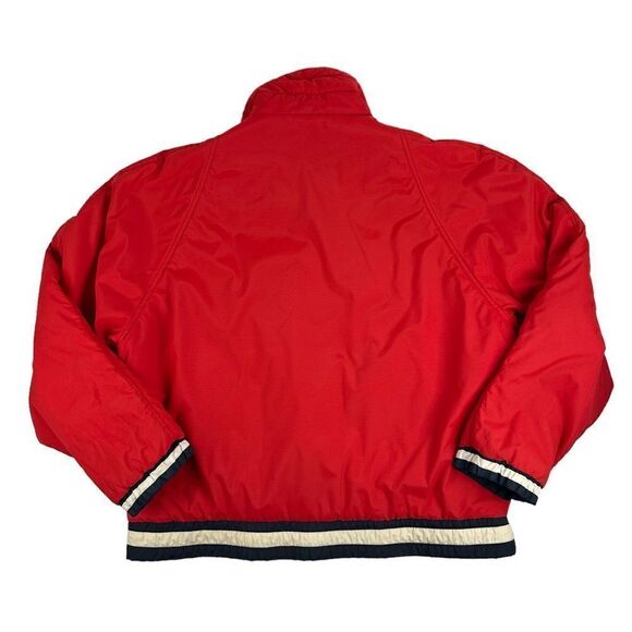 Vintage FILA Full Zip Bomber Jacket L/XL Reversible 90s - Picture 8 of 8